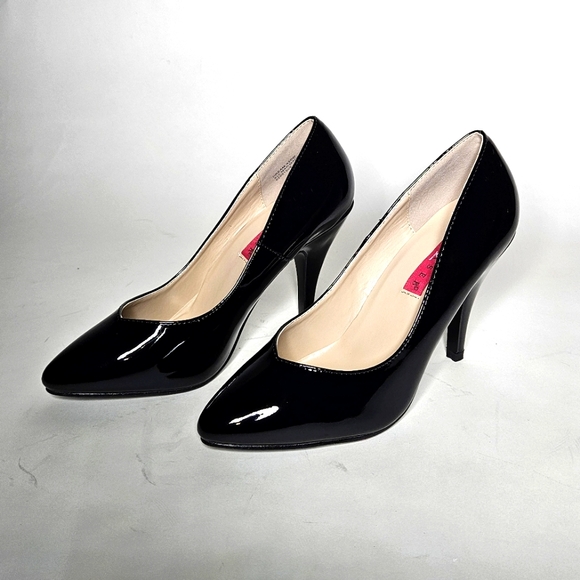 Pleaser Dream 420W 4-inch Black high heel pumps - Picture 1 of 8
